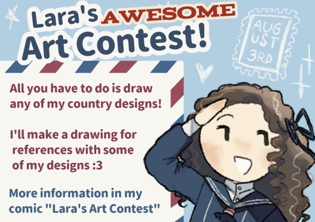 I'M HOSTING AN ART CONTEST YAY