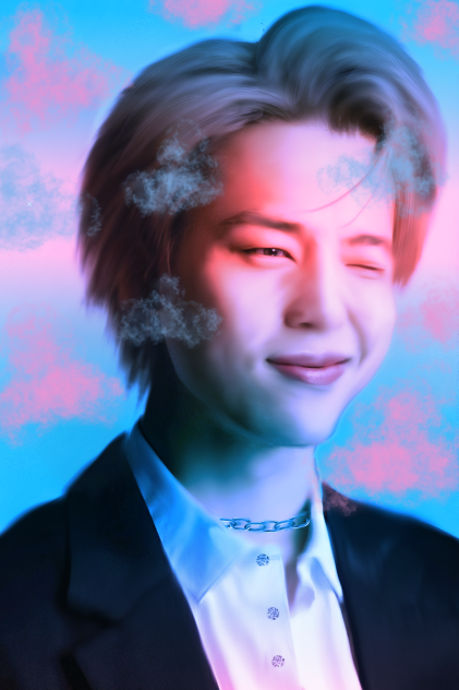 How to Draw Park Jimin 💖💙💫  İbisPaintX2