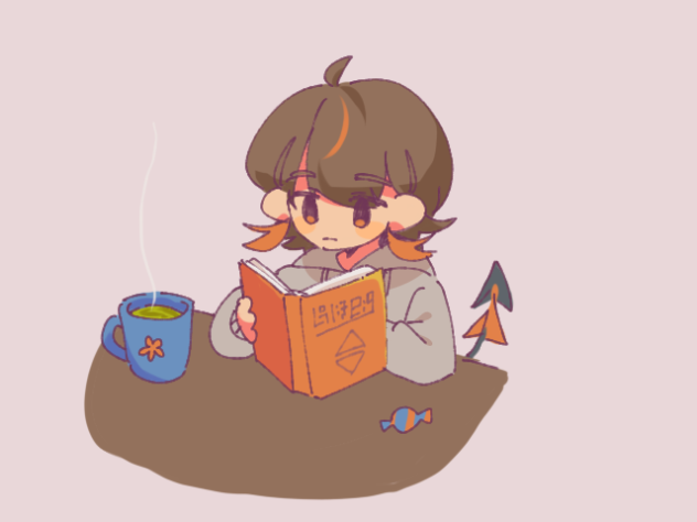 本をめくる📕