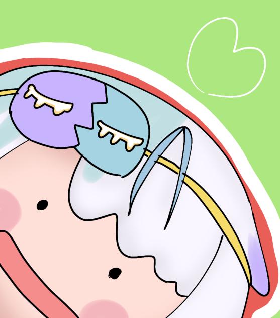 ぽこあポケモン風の眠雲さん