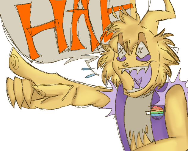 He’s laughing at child murdering