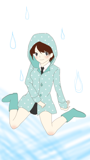はやくー雨やめーー