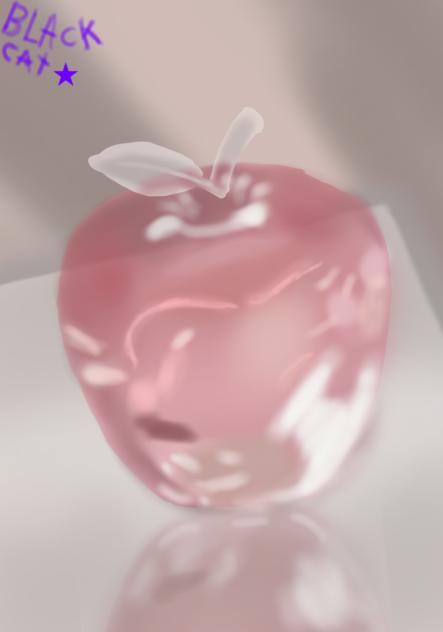 glass apple