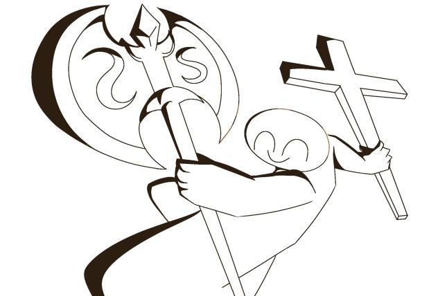 線画太陽ー！！