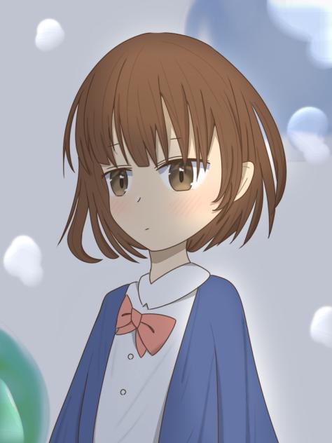 斜め横顔