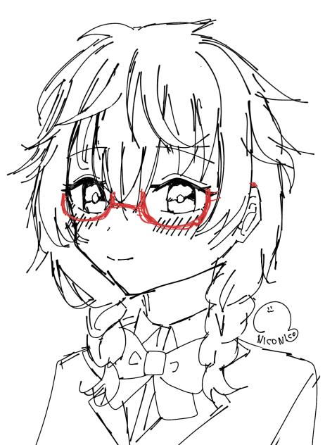 メイちゃん落書き