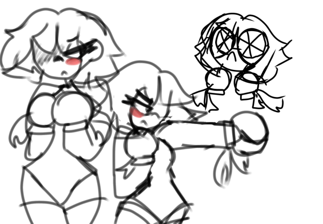 Fight club palm knee