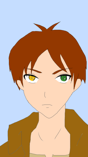 オッドアイエレンの証明写真