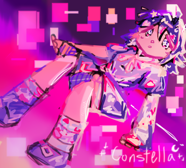💜🤍💜 - ibisPaint