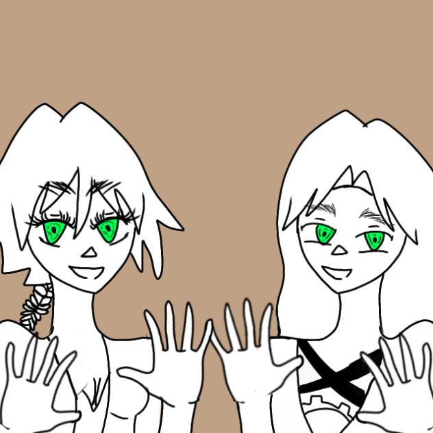 Sephiroth and Aerith WIP