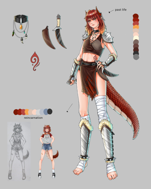 dragon oc 2 past life