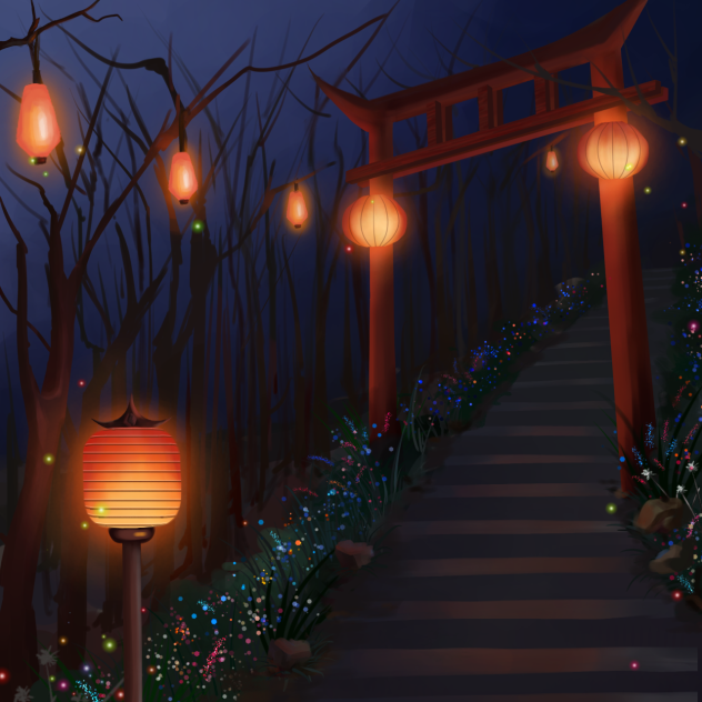 Summer festival bg