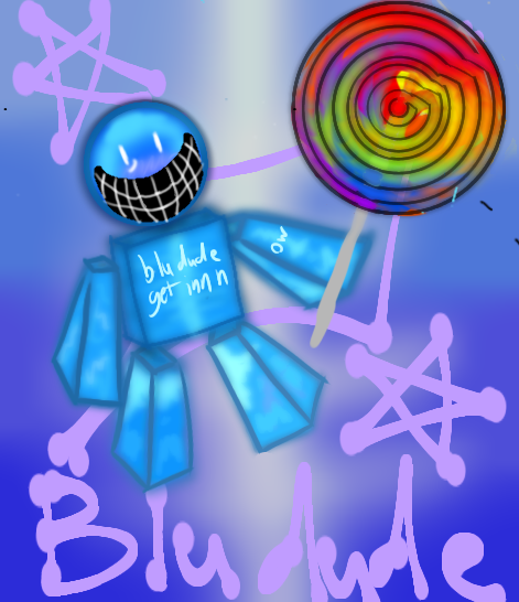 blu dude - ibisPaint