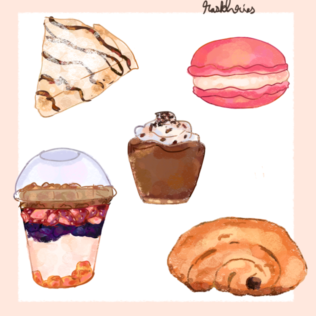 French desserts