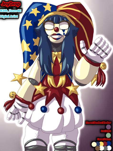 JoyDrop the Court Jester - OC (not mine)