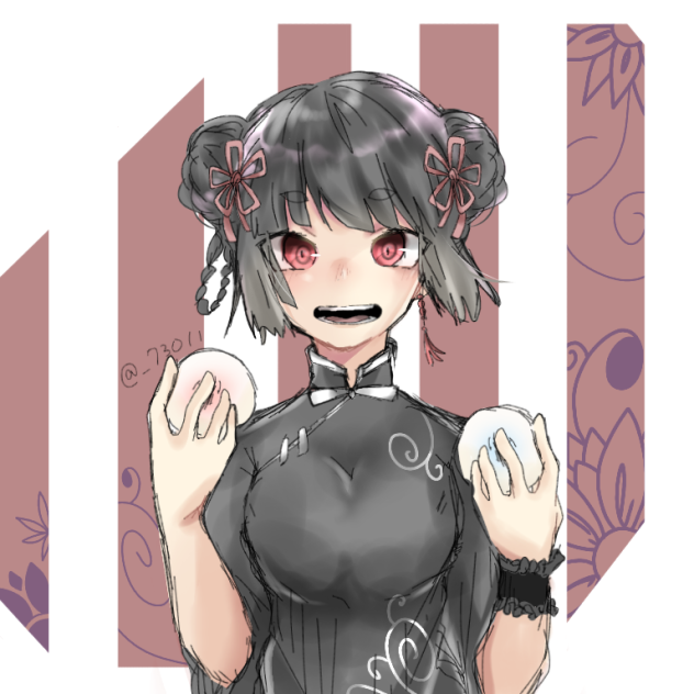 チャイナ服(のつもり)