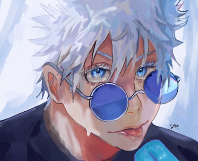 gojo again because i can ✨ PEriOd✨