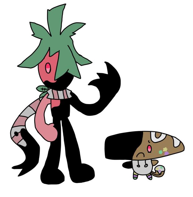 quick twisted sprout and cosmo doodle - ibisPaint