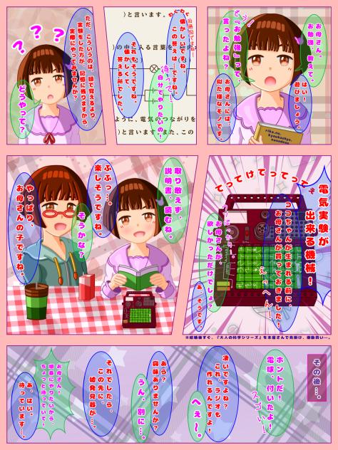 娘と母とワクワク実験