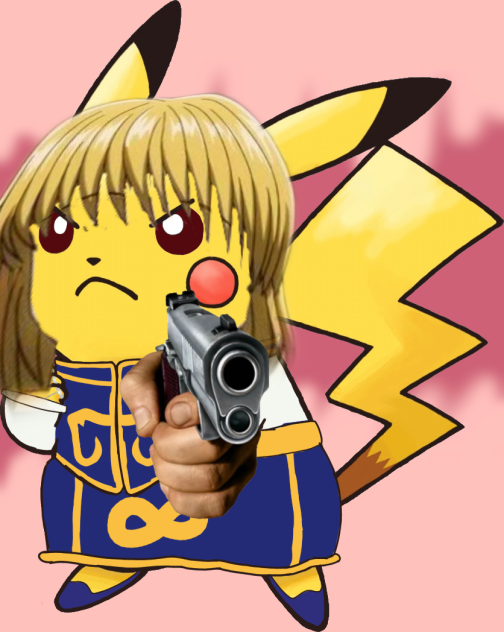 Kurapikachu but with gun