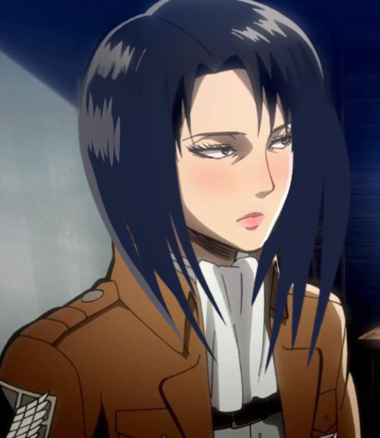 I turned levi into a girl 🤣🤣🤣🤣