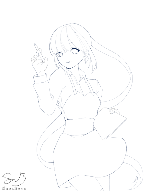 アイビス13周年🎉 線画