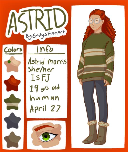 Astrid OC Ref sheet