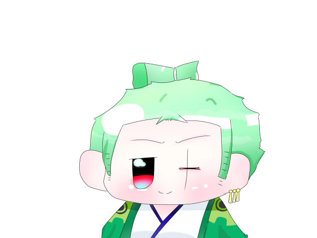 ゾロ十郎！！　ゾロ誕おたおめ！！