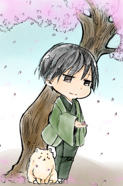 日本とポチくん