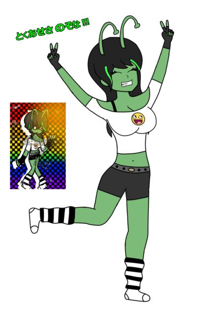 scene girl (RandoArts)