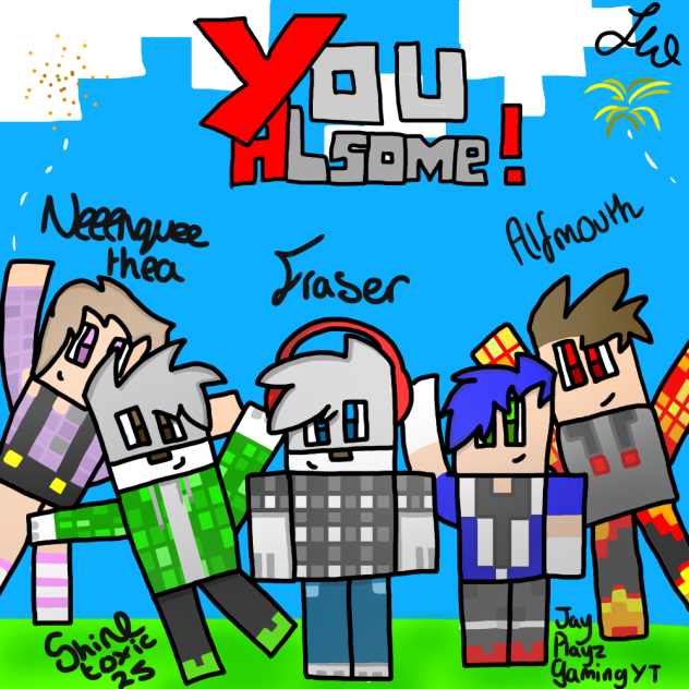 Live stream fan art - Fraser - ibisPaint