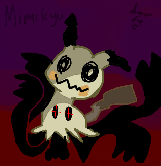 Mimikyu Art~~