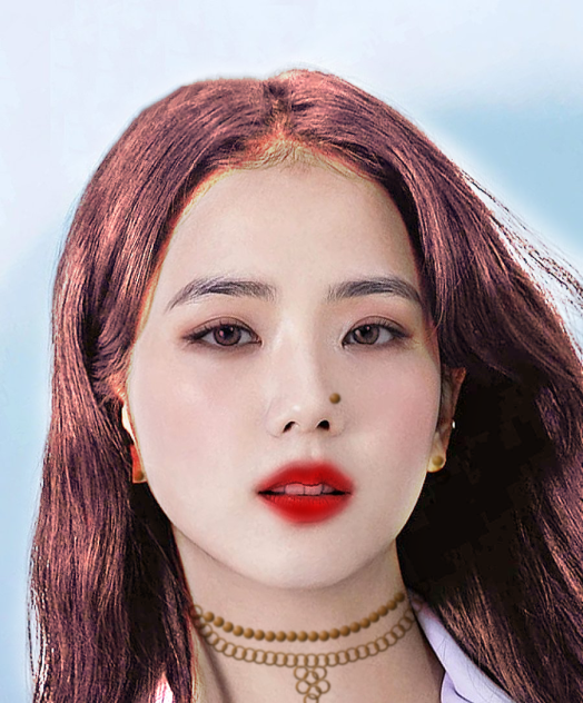 changing blackpink kim jisoo hair color