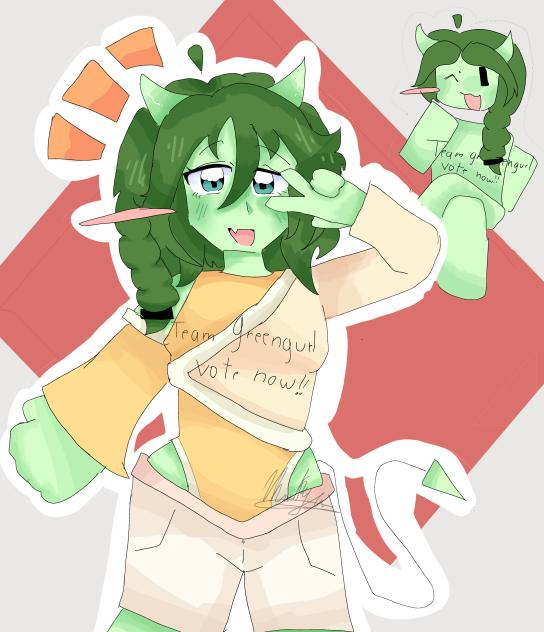 I little draw Lmao ^^