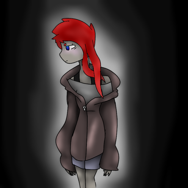 red hair