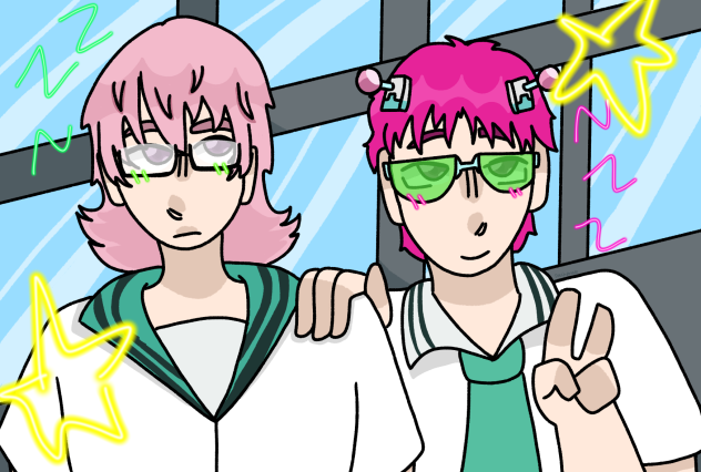 Saiki and Saiki ^^