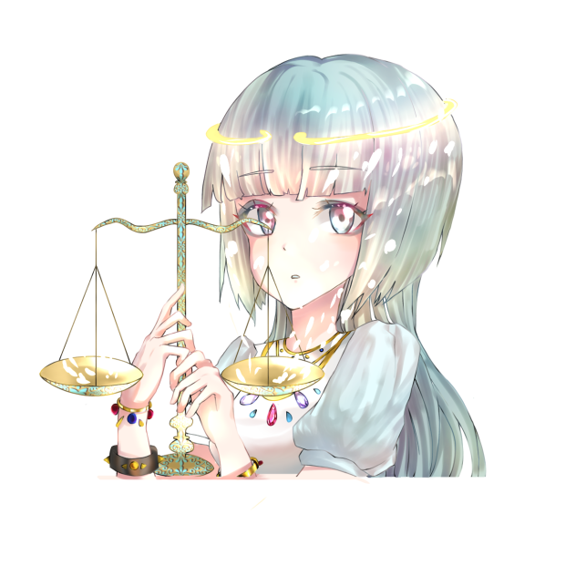 天秤座の擬人化