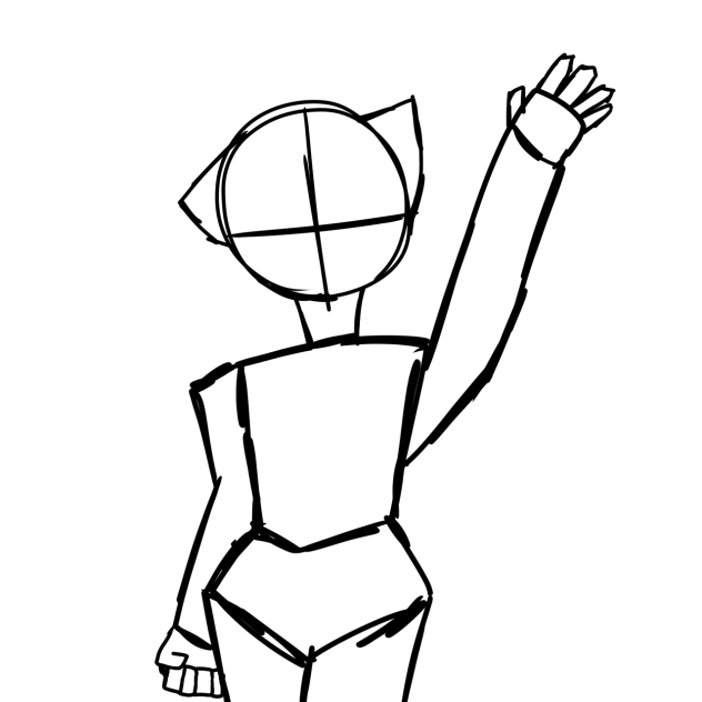 ahora ya se como dibujar 5 dedos, aaaaaa