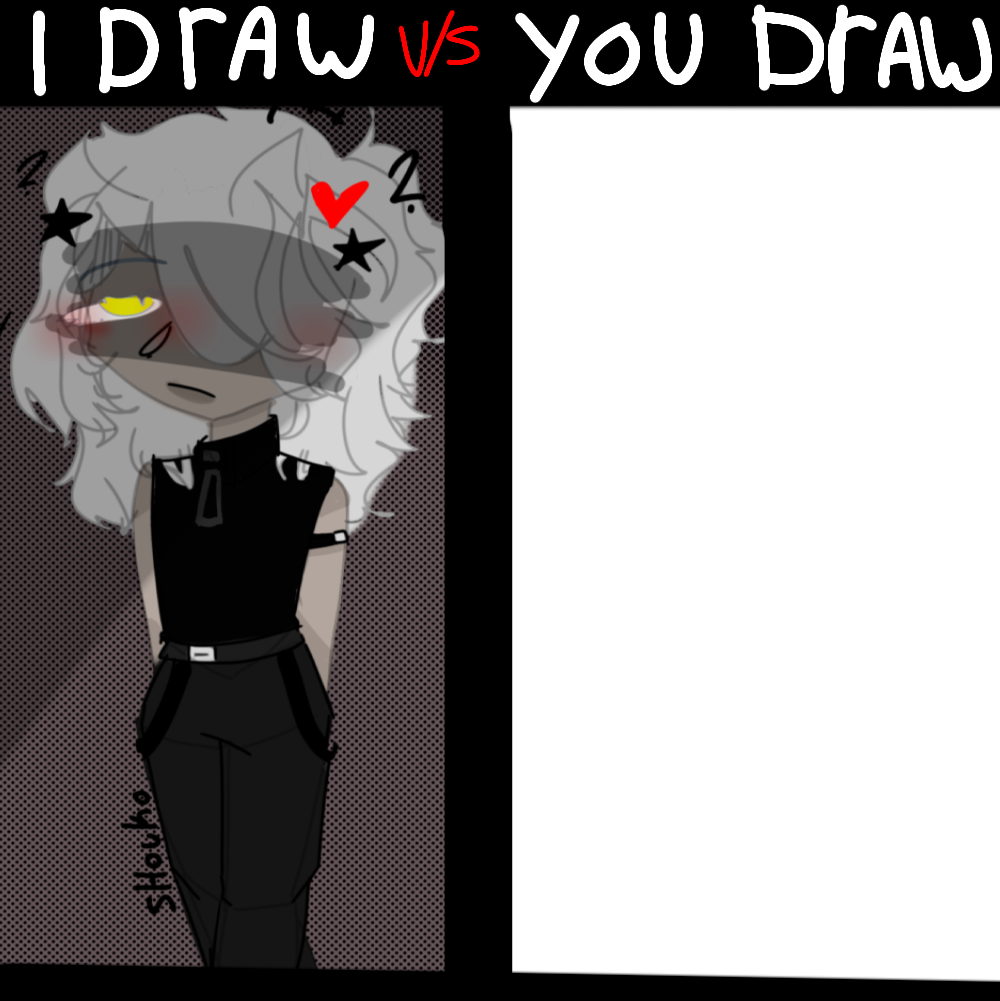 I DRAW VS YOUDRAW - ibisPaint