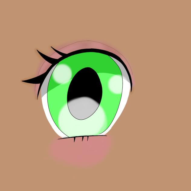 Green eye