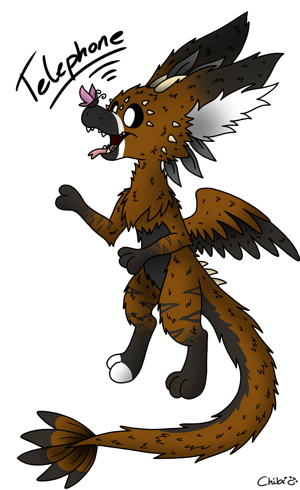 Telephone! Furry Speedpaint ibisPaint