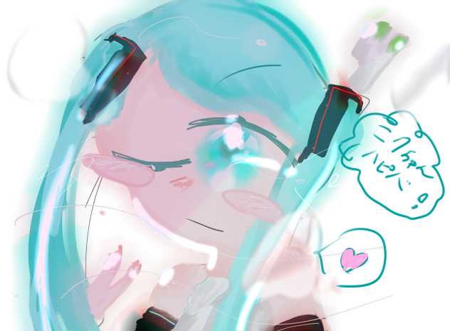 🩵ミクちゃんハピバ💚❕（おっそ）