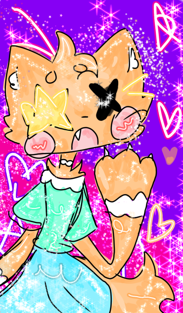saffy visits sparkle island!!☆