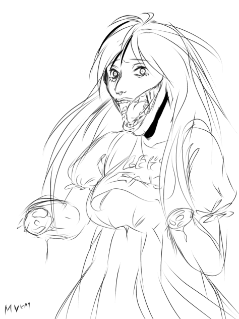 Withered chica (human)
