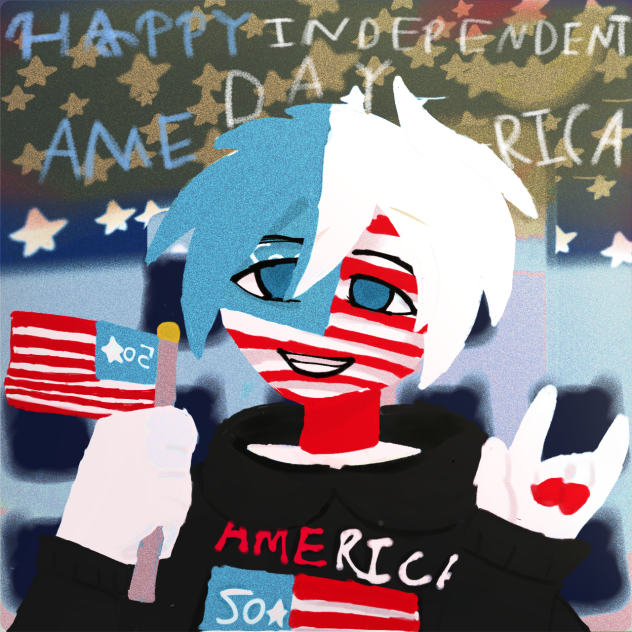 America independent day art