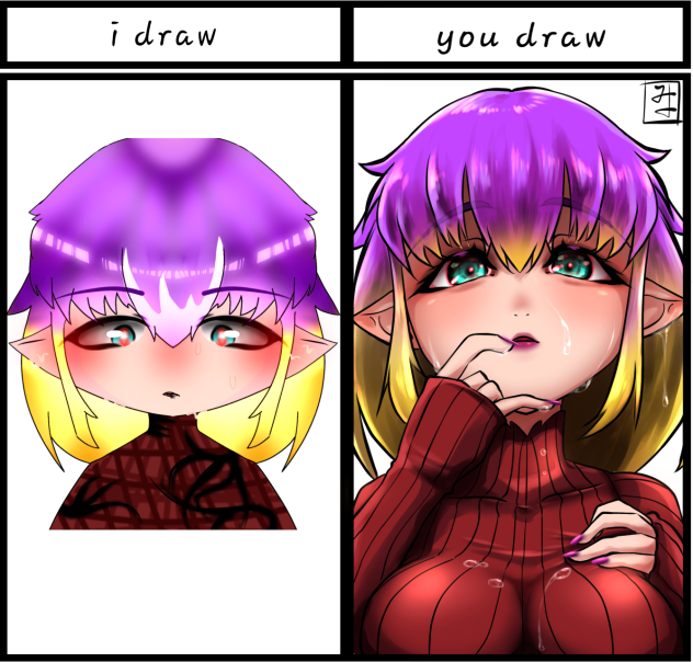 I draw you draw with Zellvania Servatius