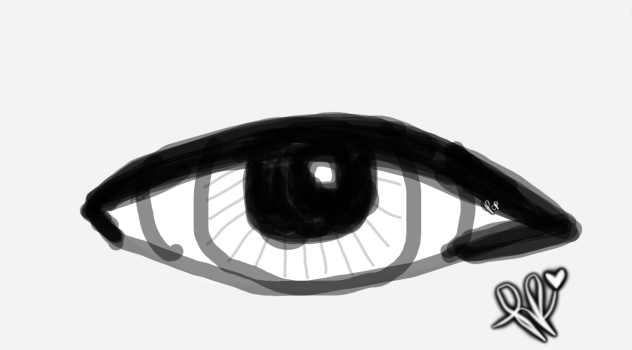 Eye Sketch🖤🤍