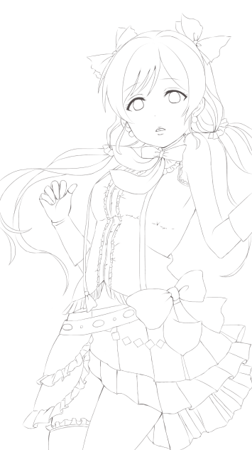 ぬりえ(のんたん)