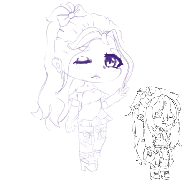 Gacha edit (trying a new style)