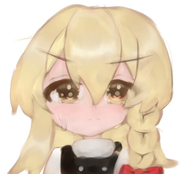 厚塗り風魔理沙